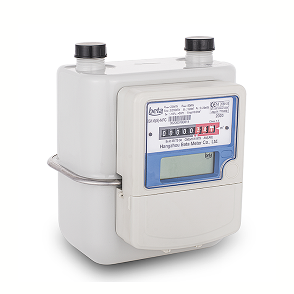 OEM Famous Wireless smart gas meter Suppliers –ZGS-NFC Card Steel Case Diaphragm Gas Meter – Holley detail pictures